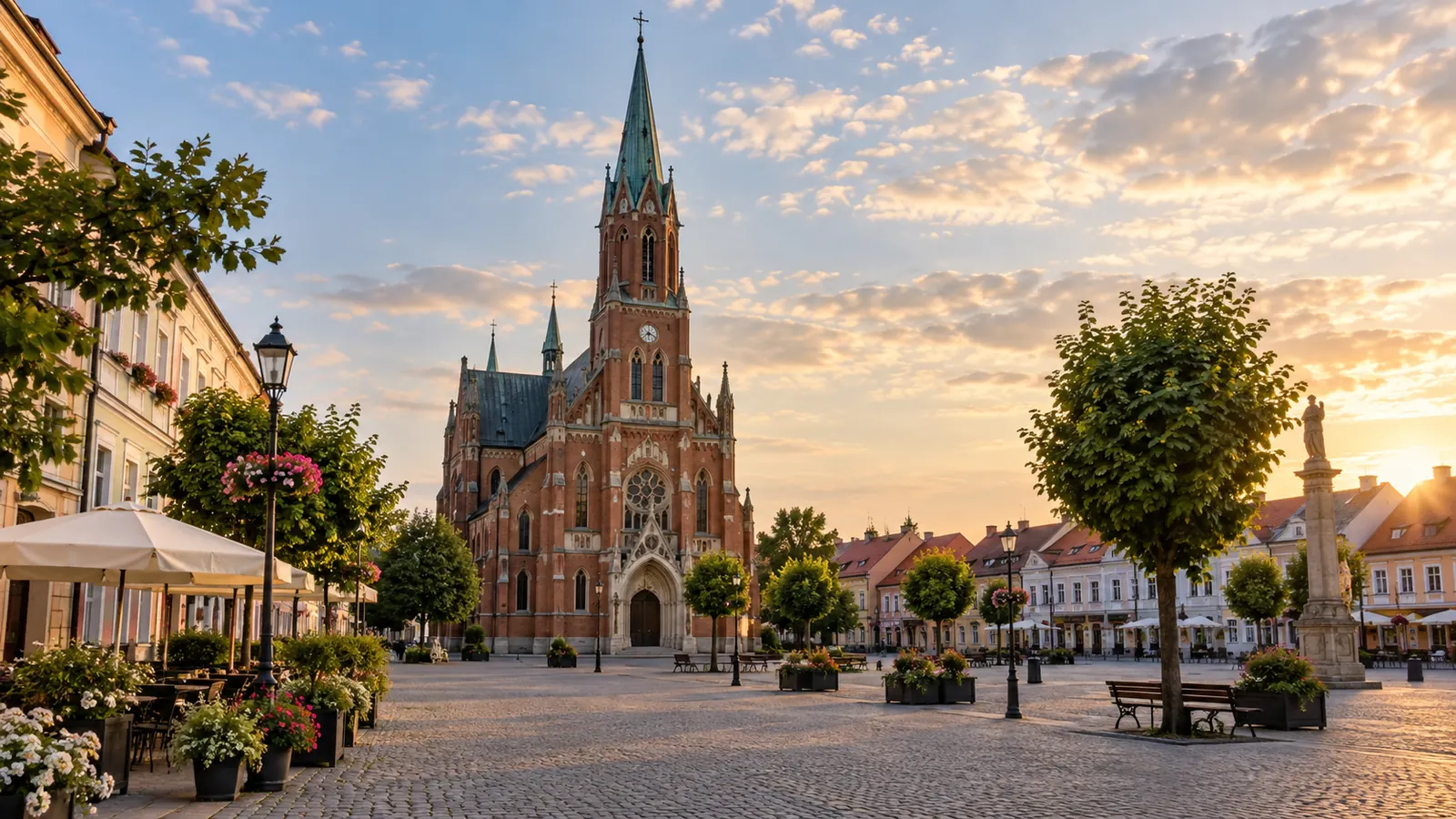 Autorska ilustracja do artykułu „Kościół pw. św. Marcina Biskupa w Wyrzysku”